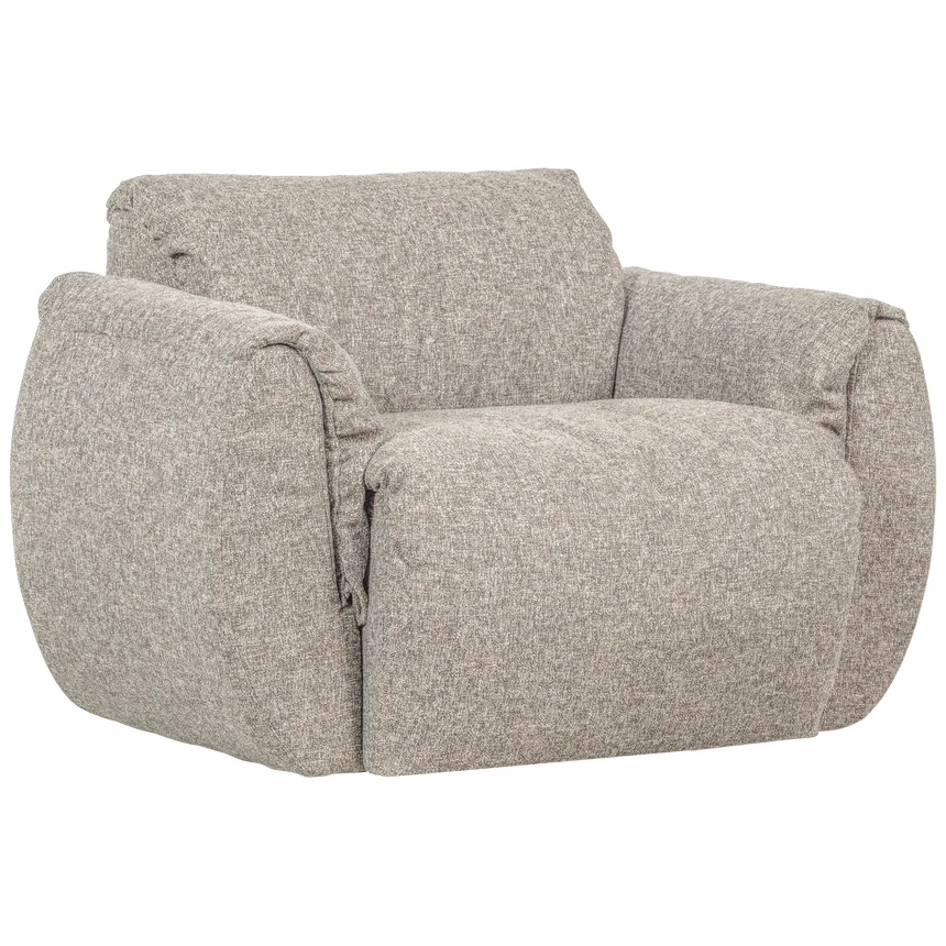 Baggy woven melange forgófotel