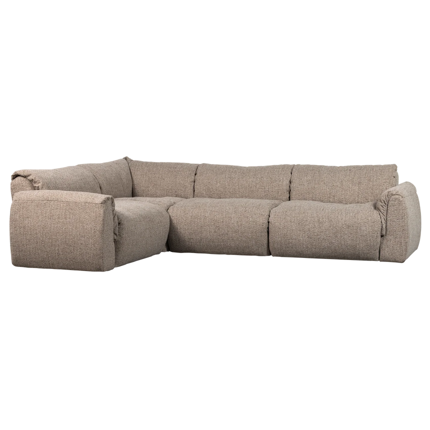 Baggy balos szövet sarokkanapé