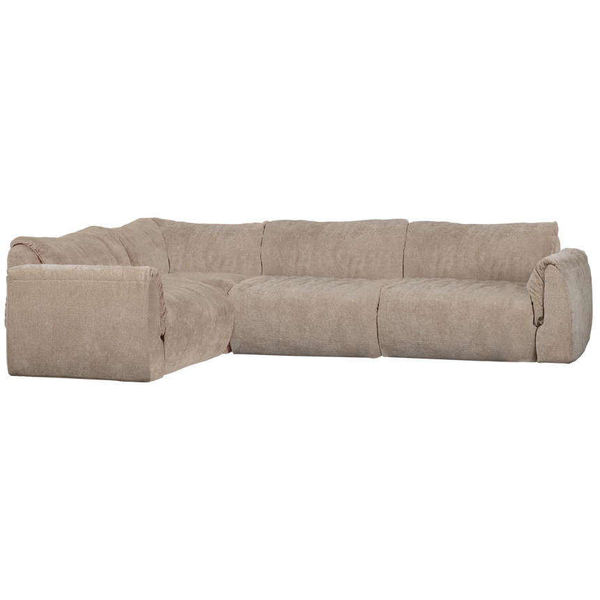 Mojo left-hand curl 2-seater sofa element