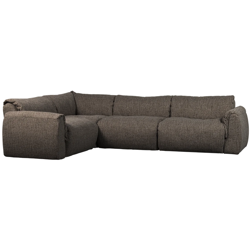 Baggy balos szövet sarokkanapé