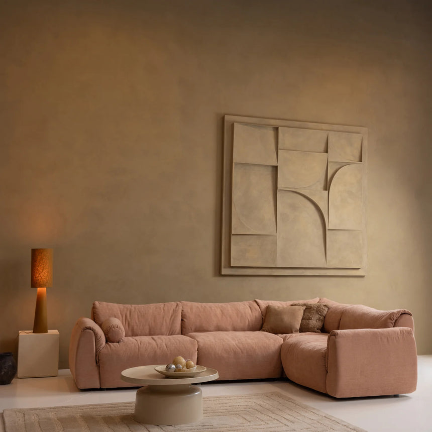 Baggy jobbos woven zsenília sarokkanapé