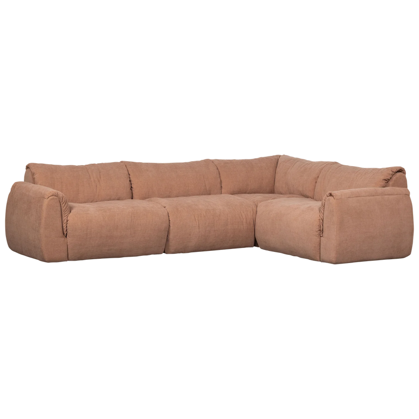 Baggy jobbos woven zsenília sarokkanapé