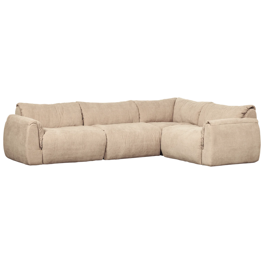 Baggy jobbos woven zsenília sarokkanapé