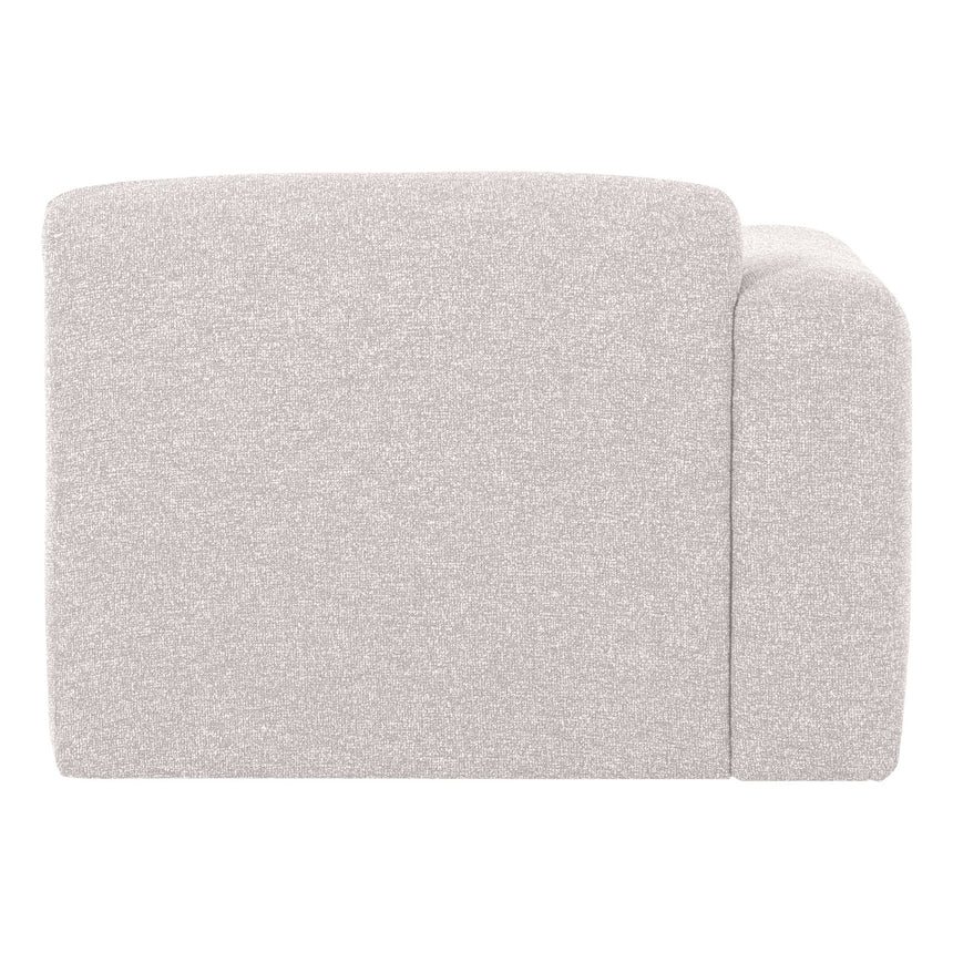 MOJO BASE 1 személyes bouclé elem bal karfával
