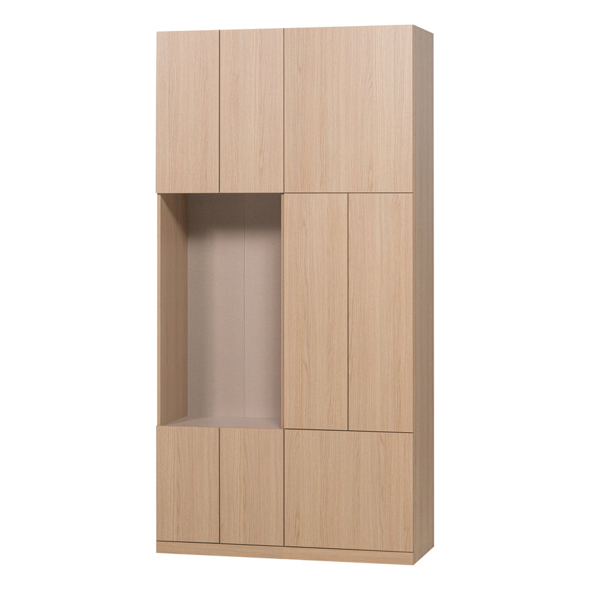 Build fali szekrénykombináció 108 cm tölgy dekor natúr