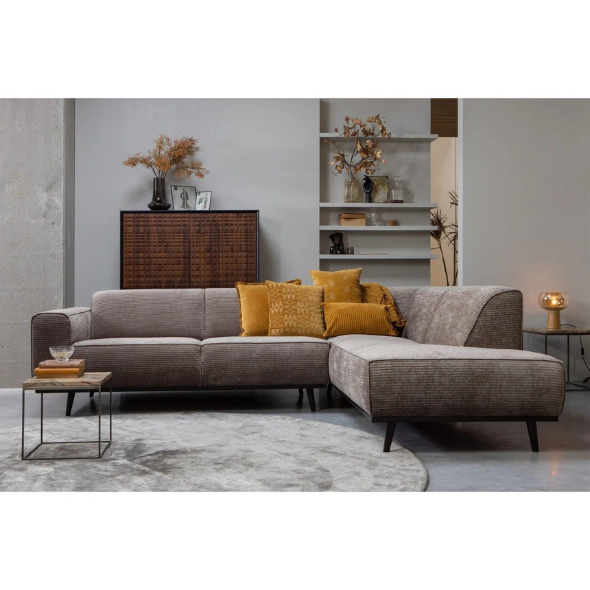 Statement right-hand corduroy corner sofa