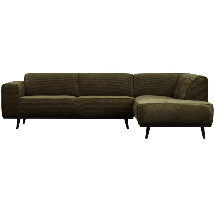 Statement right-hand corduroy corner sofa