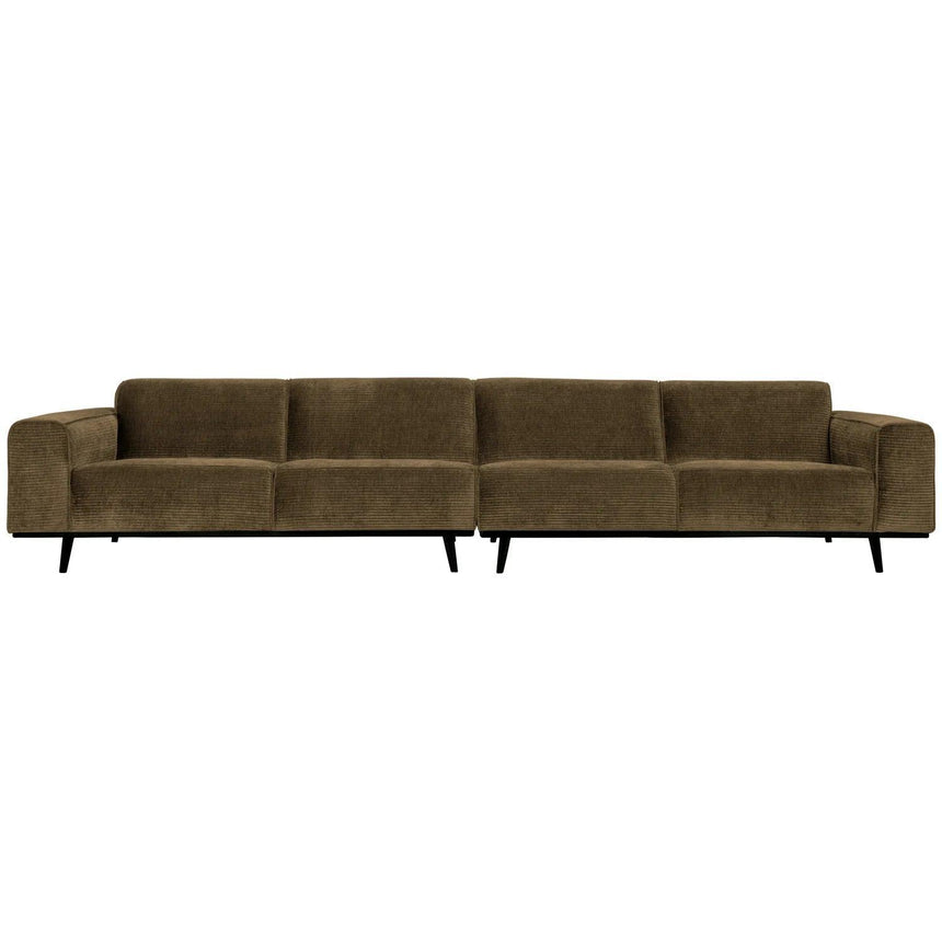 Statement XL 4-seater corduroy sofa
