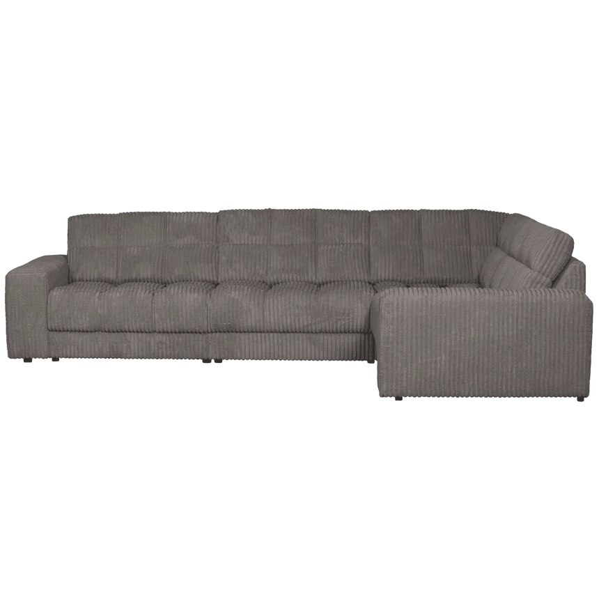 Second Date balos kordbársony sarokkanapé - Dutch Home