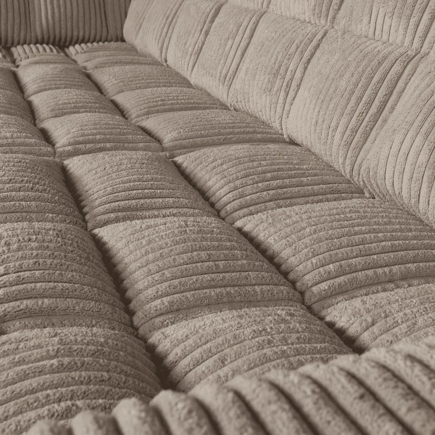 Second Date balos kordbársony sarokkanapé - Dutch Home