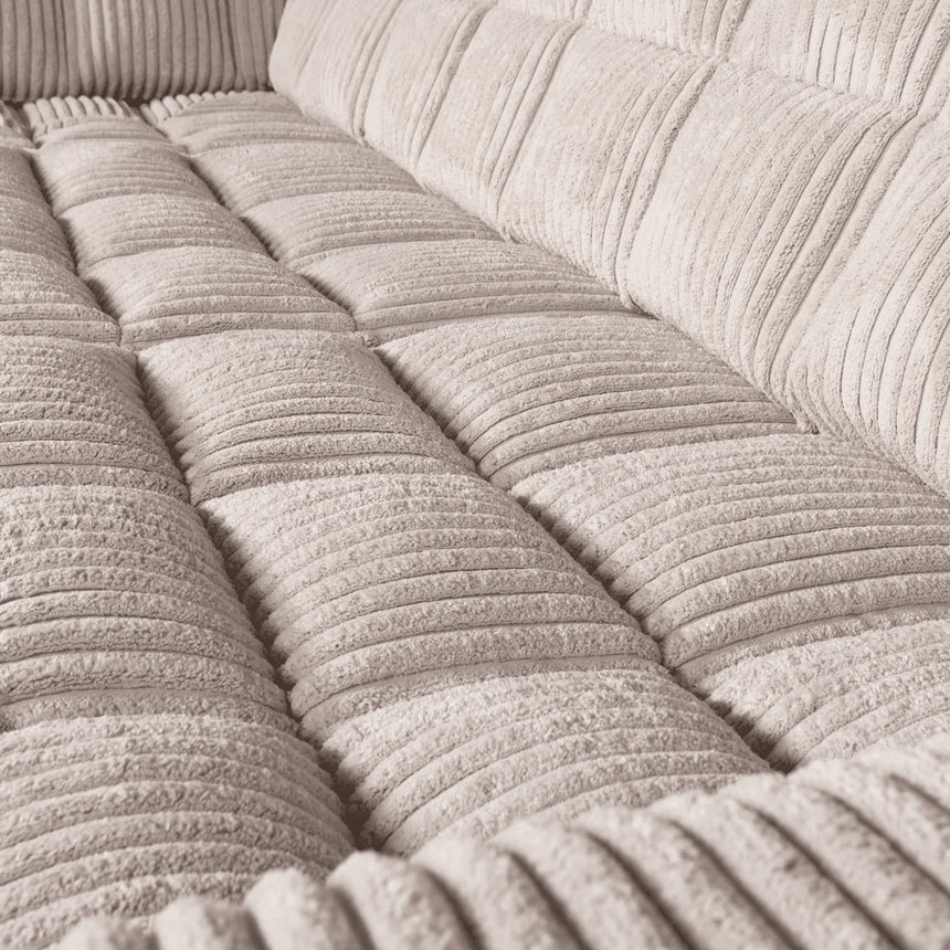 Second Date balos kordbársony sarokkanapé - Dutch Home