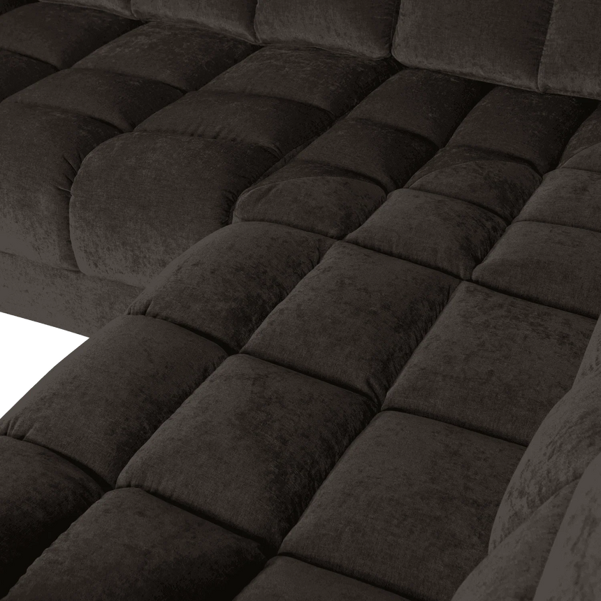 Second Date balos szövet sarokkanapé - Dutch Home