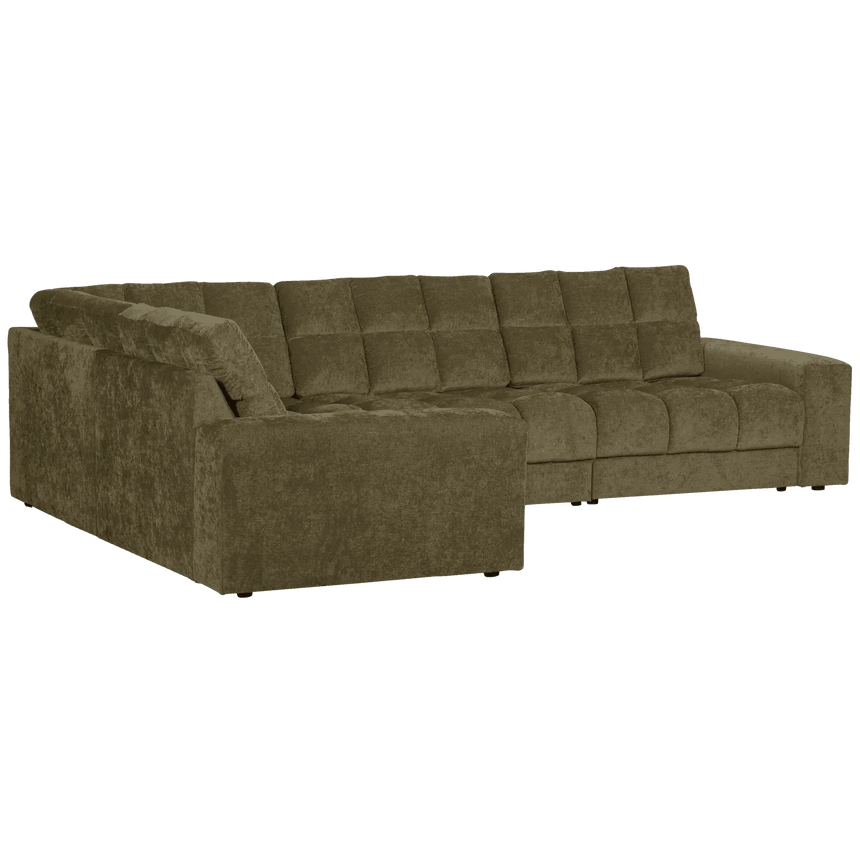 Second Date balos szövet sarokkanapé - Dutch Home