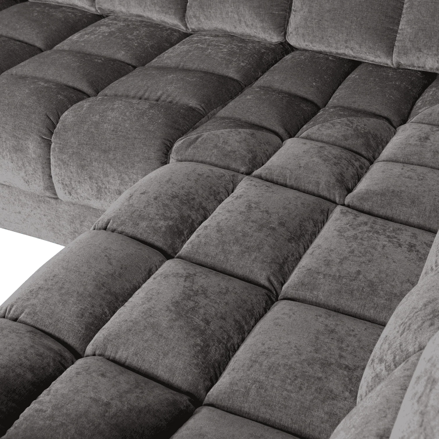 Second Date balos szövet sarokkanapé - Dutch Home