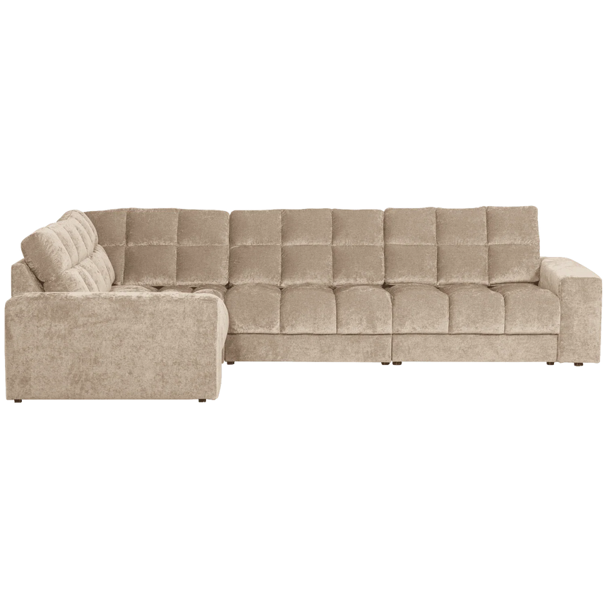 Second Date balos szövet sarokkanapé - Dutch Home