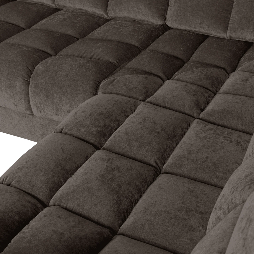 Second Date jobbos szövet sarokkanapé - Dutch Home