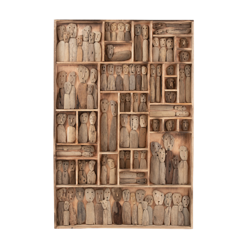 Family Masks fa fali dekoráció