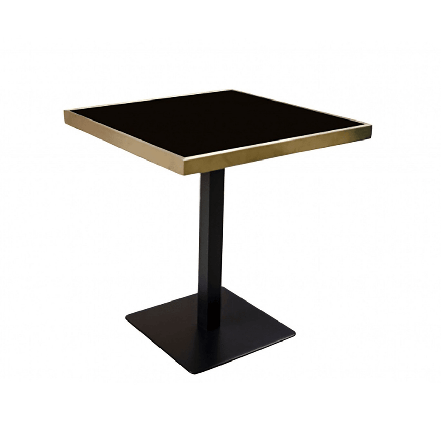 Germain glass dining table 70x70