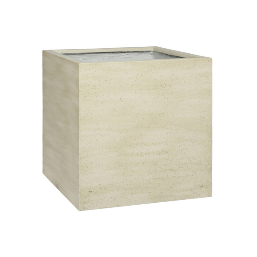 Block stone flower pot 50x50