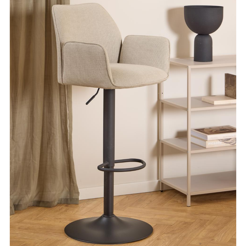 Glenda fabric swivel chair