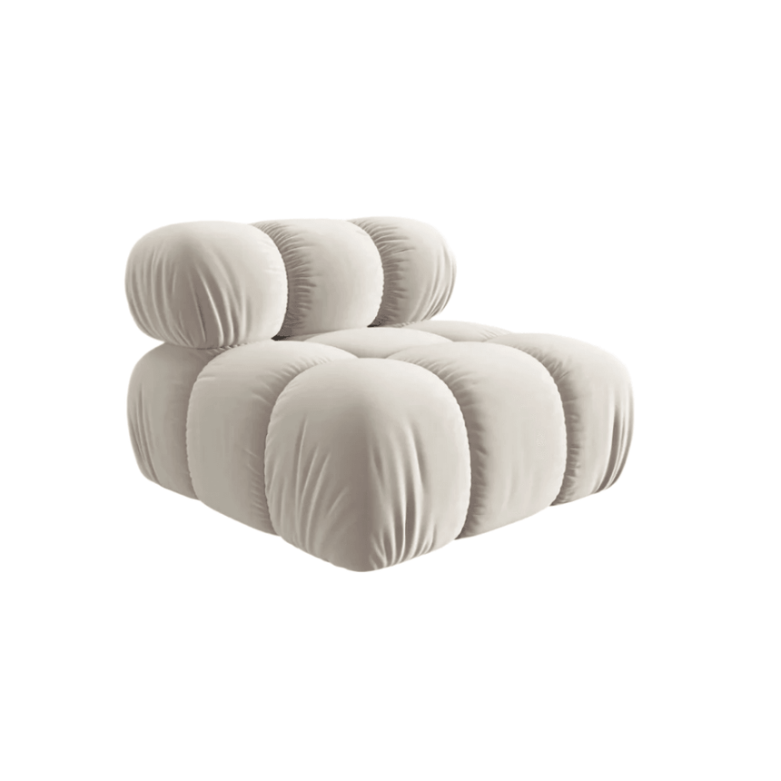 Bellis velvet armchair