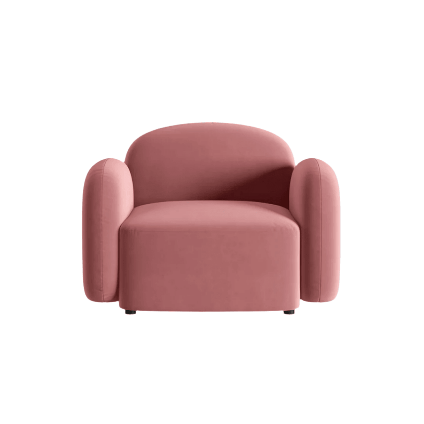 Blair velvet armchair
