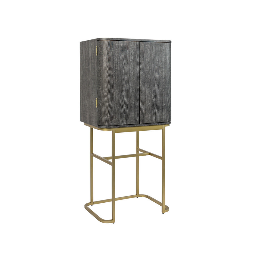 Ava Morgana textilbőr bárszekrény