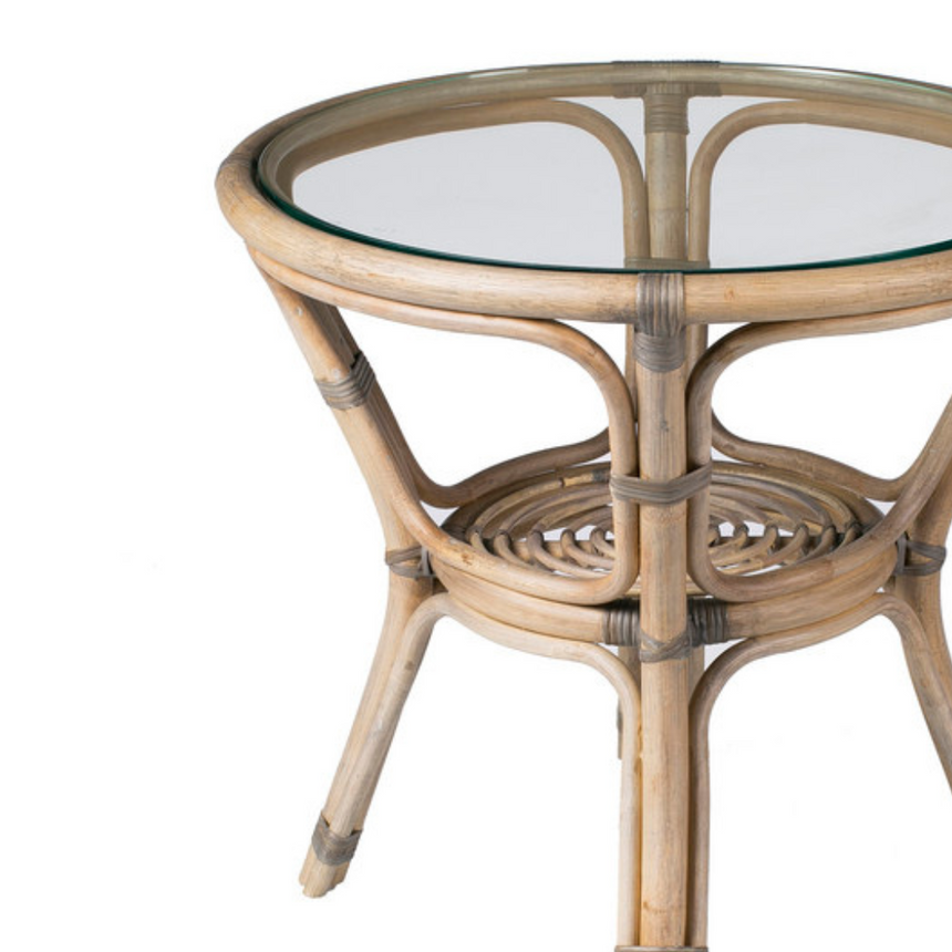 Noa wooden bedside table