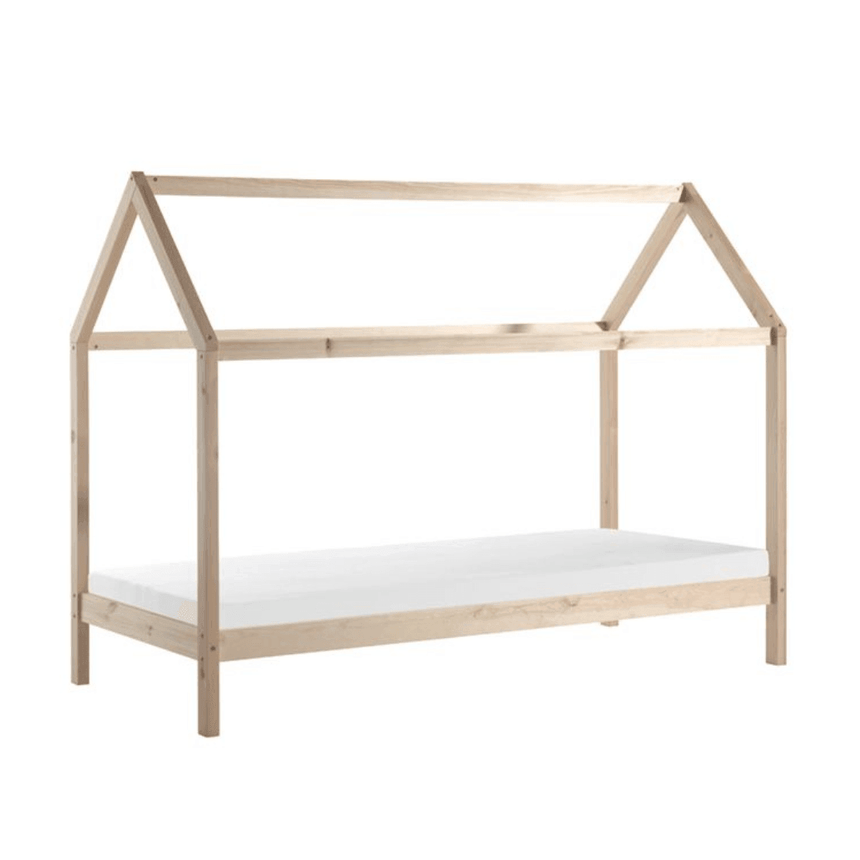 Dallas LP90 wooden house children's bed, 90x200 mattress