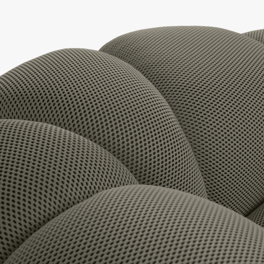 Diana 4-seater fabric sofa