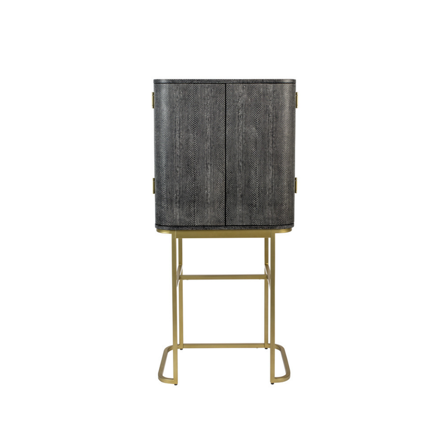 Ava Morgana textilbőr bárszekrény