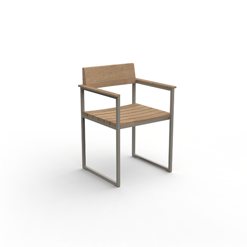 Vineyard fa kerti szék