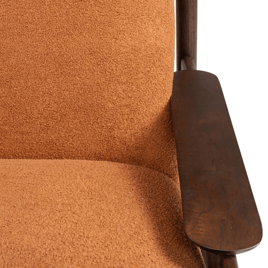 Casca fabric armchair