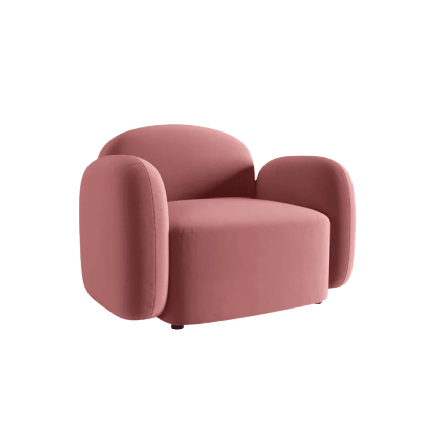 Blair velvet armchair