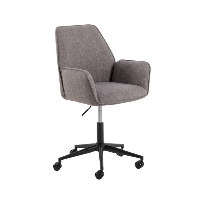 Glenda fabric swivel chair