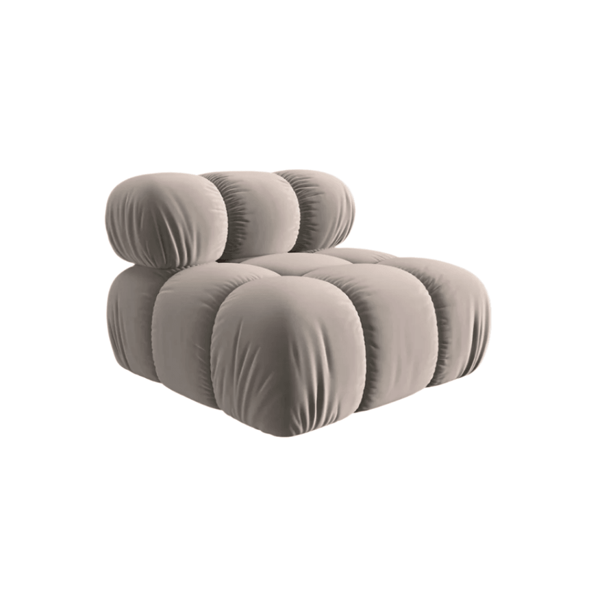 Bellis velvet armchair