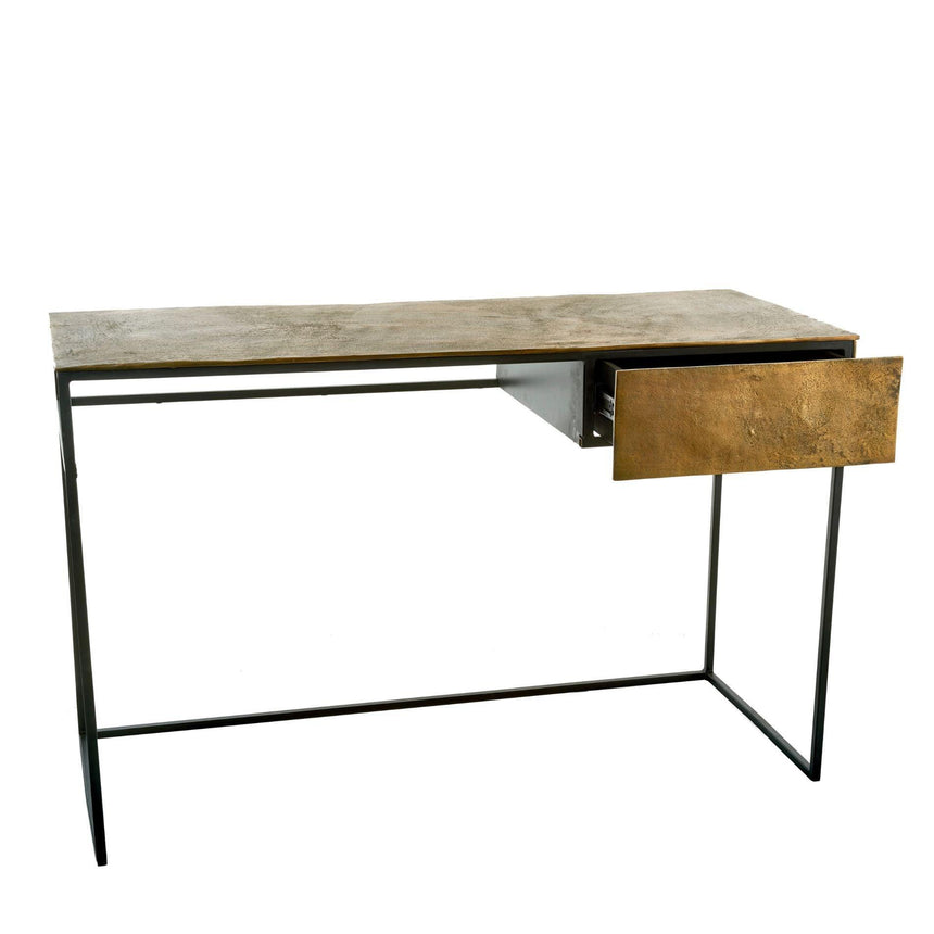 Antik fém íróasztal-4