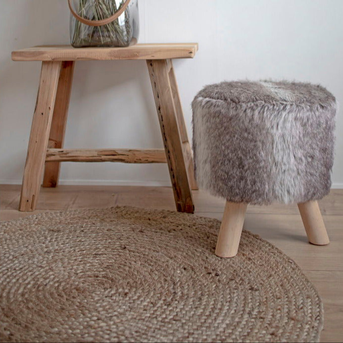 Bombay kerek juta szőnyeg