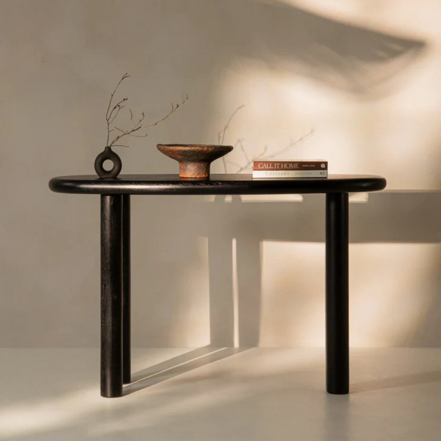 Noa wooden bedside table