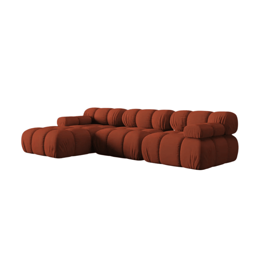 Bellis left fabric corner sofa 282x155