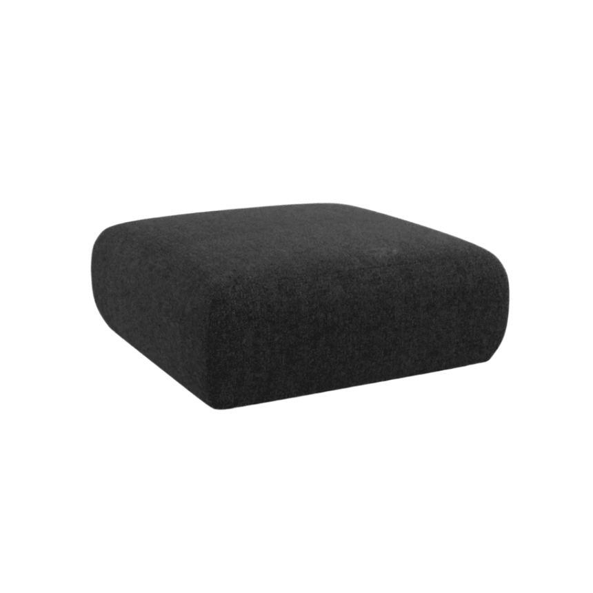 Molino chenille pouf 100x100