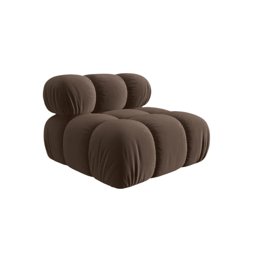 Bellis velvet armchair