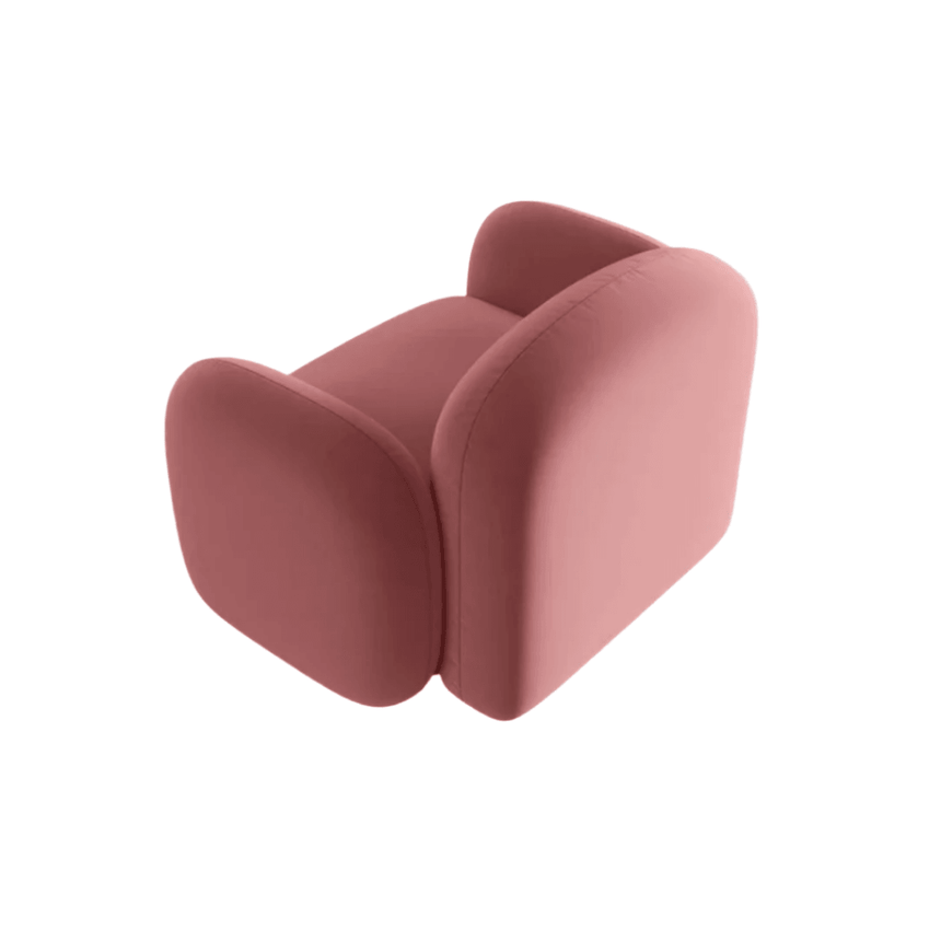 Blair velvet armchair