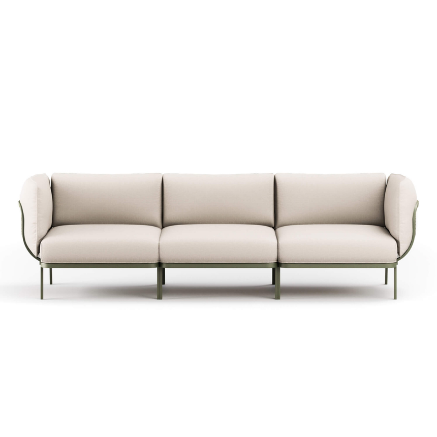 Cabla szövet kerti moduláris kanapé