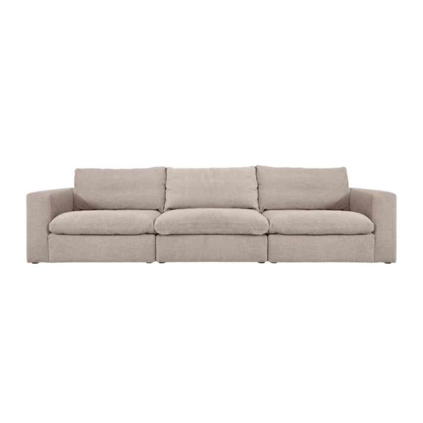 Lazy 5 személyes kordbársony kanapé