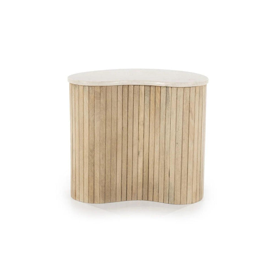 Kira marble side table