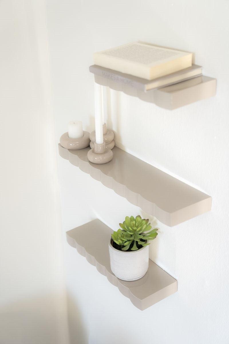 Prinz metal wall shelf set