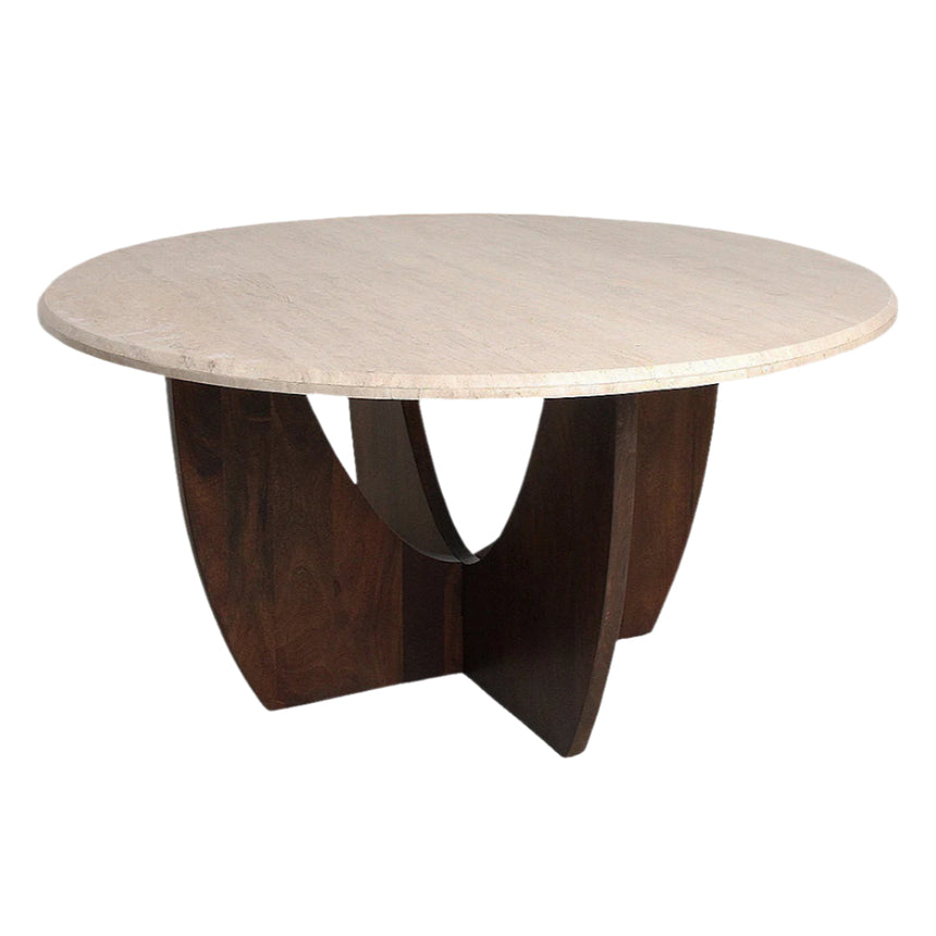 Travertine Limestone Dining Table