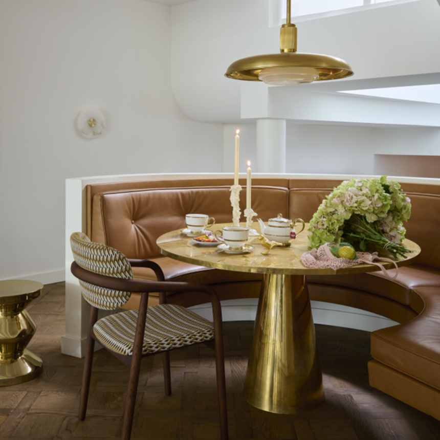 Drip fém gyertyatartó 14cm