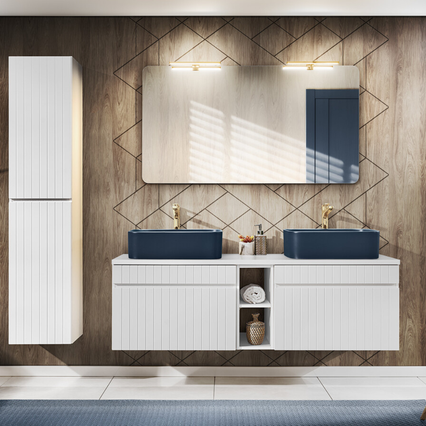 Baggy woven chenille pouf